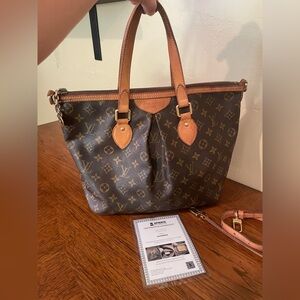 Louis Vuitton Palermo PM Classic Brown Monogram Shoulder Bag